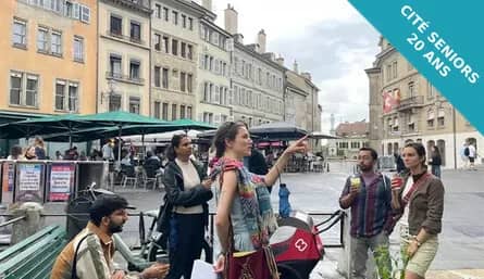 Illustration de l'événement : Cité Seniors fête ses 20 ans | Genève insoumise, sur les pas des luttes féministes et queer
