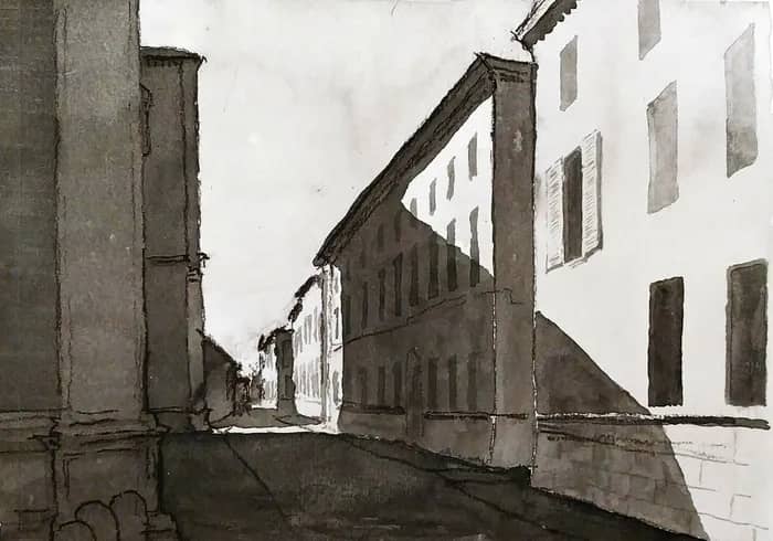 Illustration de l'événement : Carnet de croquis au lavis d'encre