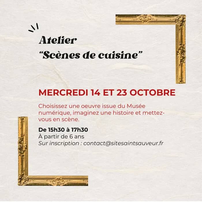 Illustration de l'événement : Atelier "Scènes de cuisine"