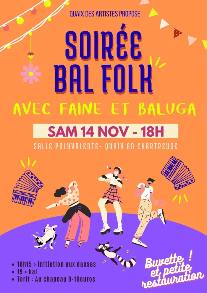Illustration de l'événement : Bal folk à Quaix en Chartreuse
