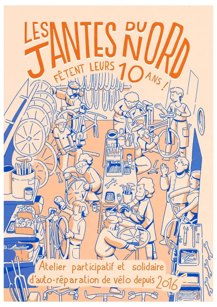 Illustration de l'événement : Les Jantes du Nord fêtent leurs 10 ans !