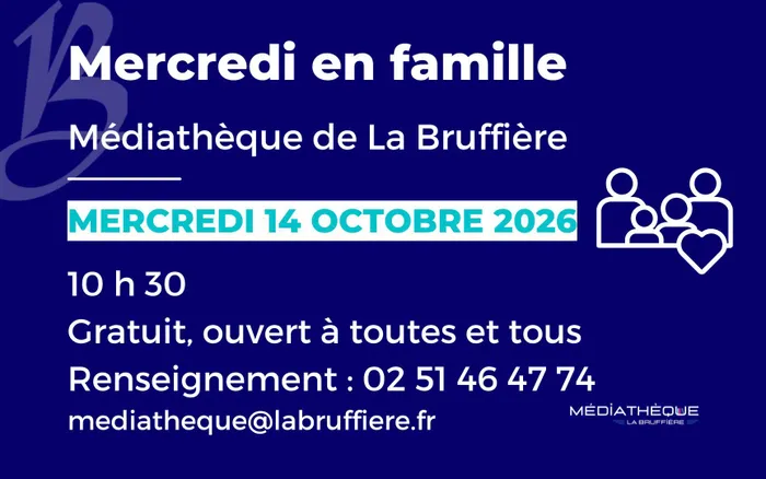 Illustration de l'événement : Mercredi en famille