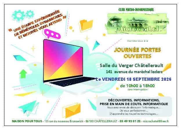 Illustration de l'événement : MICROCHATEL Club de micro-informatique