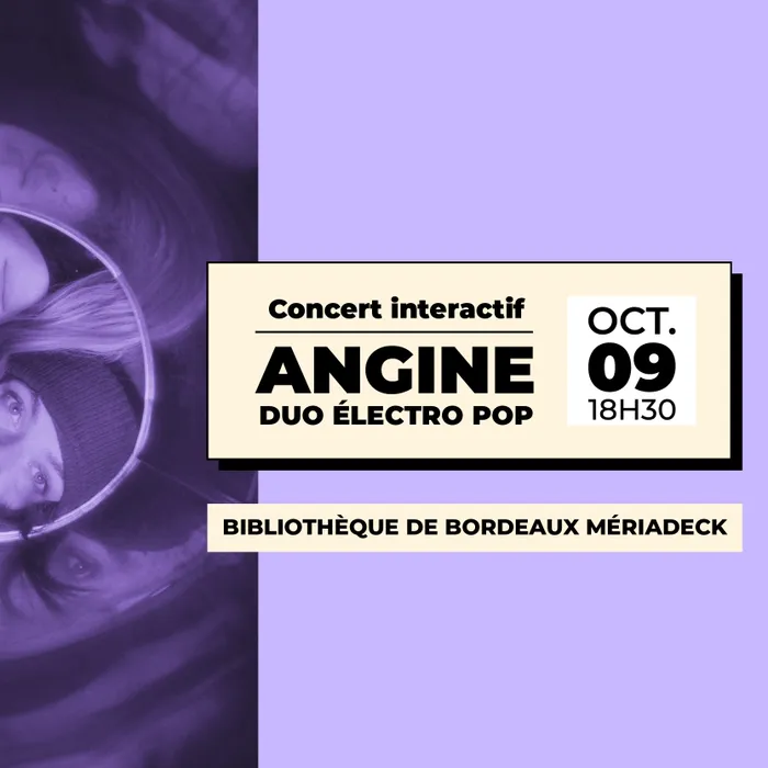 Illustration de l'événement : Les MIX du rayon : Angine duo électro pop