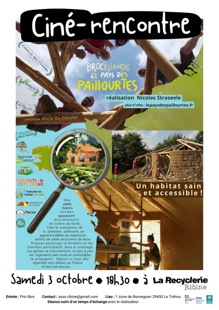 Illustration de l'événement : Ciné-rencontre “Brocéliande, le Pays des Paillourtes“