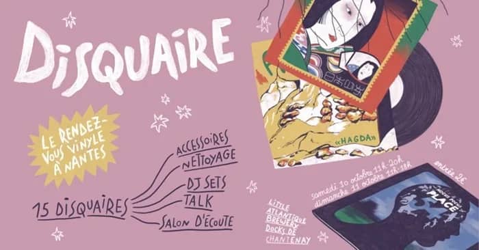 Illustration de l'événement : Disquaire 2026, le rendez-vous vinyle à Nantes
