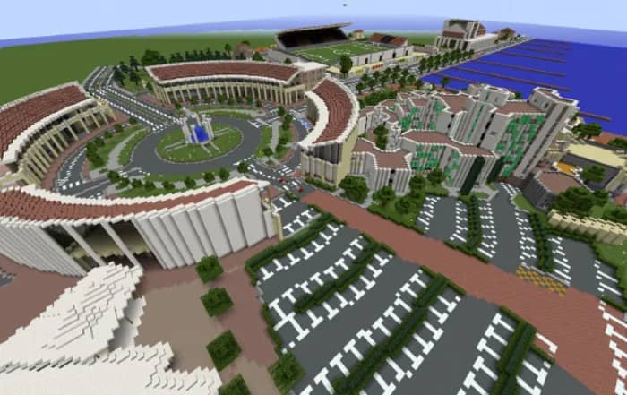 Illustration de l'événement : Martigues dans Minecraft