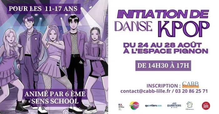 Illustration de l'événement : stage danse KPOP pour les 11-17 ans