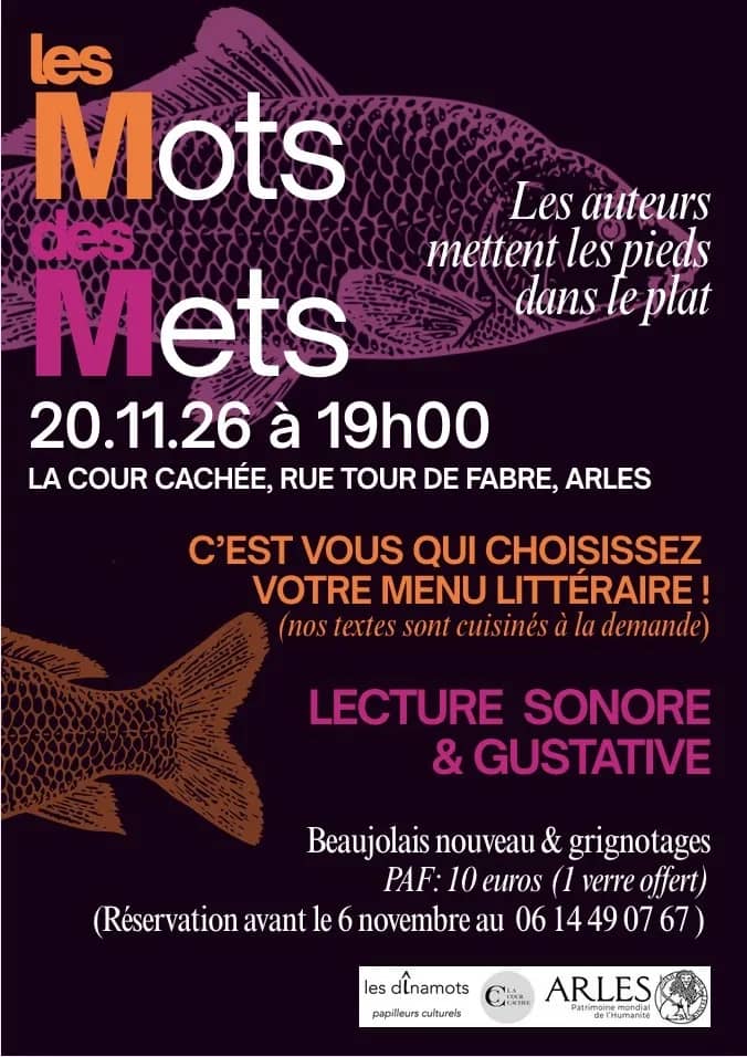 Illustration de l'événement : Les Mots des Mets