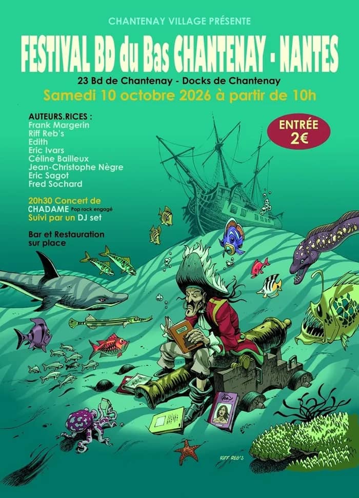 Illustration de l'événement : Festival BD du Bas Chantenay