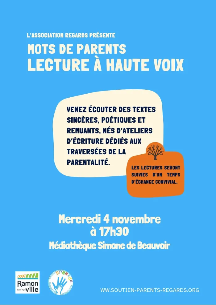 Illustration de l'événement : Lecture à haute voix : mots de parents