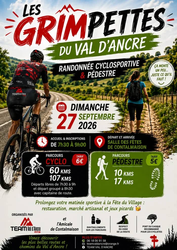 Illustration de l'événement : Randonnée cyclosportive & pédestre