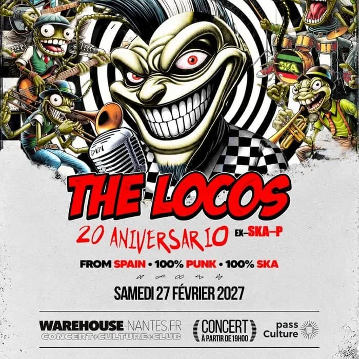 Illustration de l'événement : THE LOCOS (ex Ska-P) en concert à Nantes