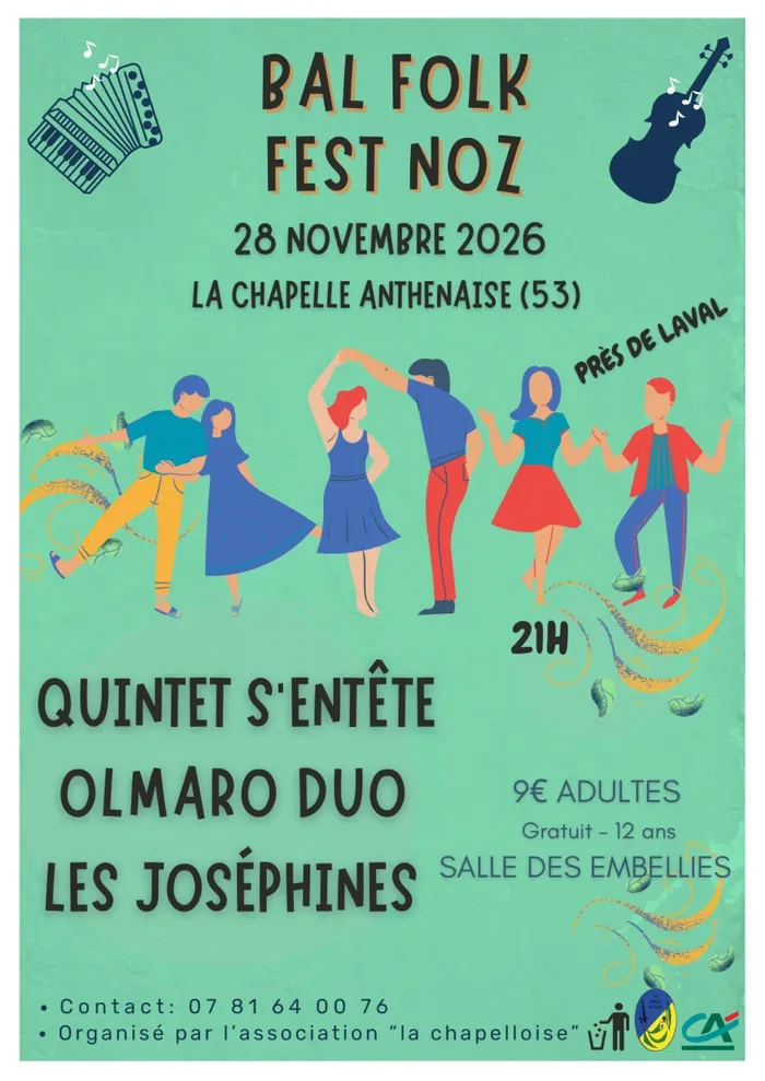 Illustration de l'événement : Bal Folk - Fest Noz