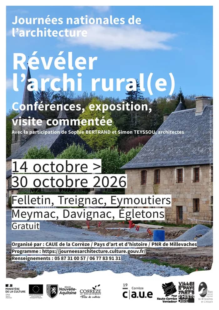 Illustration de l'événement : Révéler l’archi rural(e)