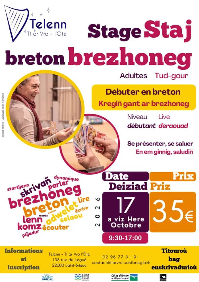 Illustration de l'événement : Stage de breton