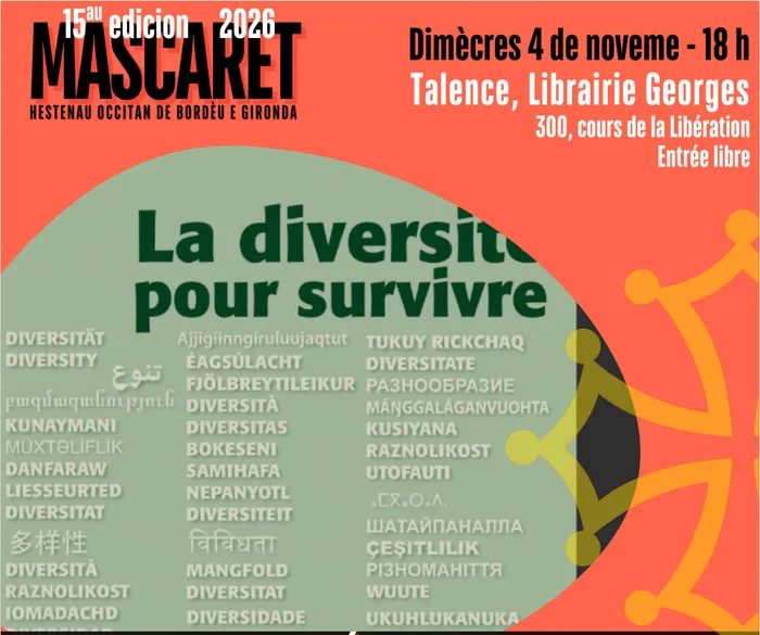 Illustration de l'événement : LA DIVERSITÉ POUR SURVIVRE