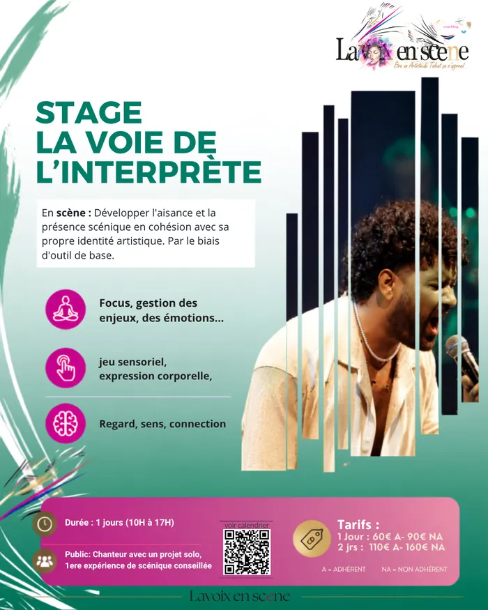 Illustration de l'événement : Stage - Voie de l'Interprète en Scène