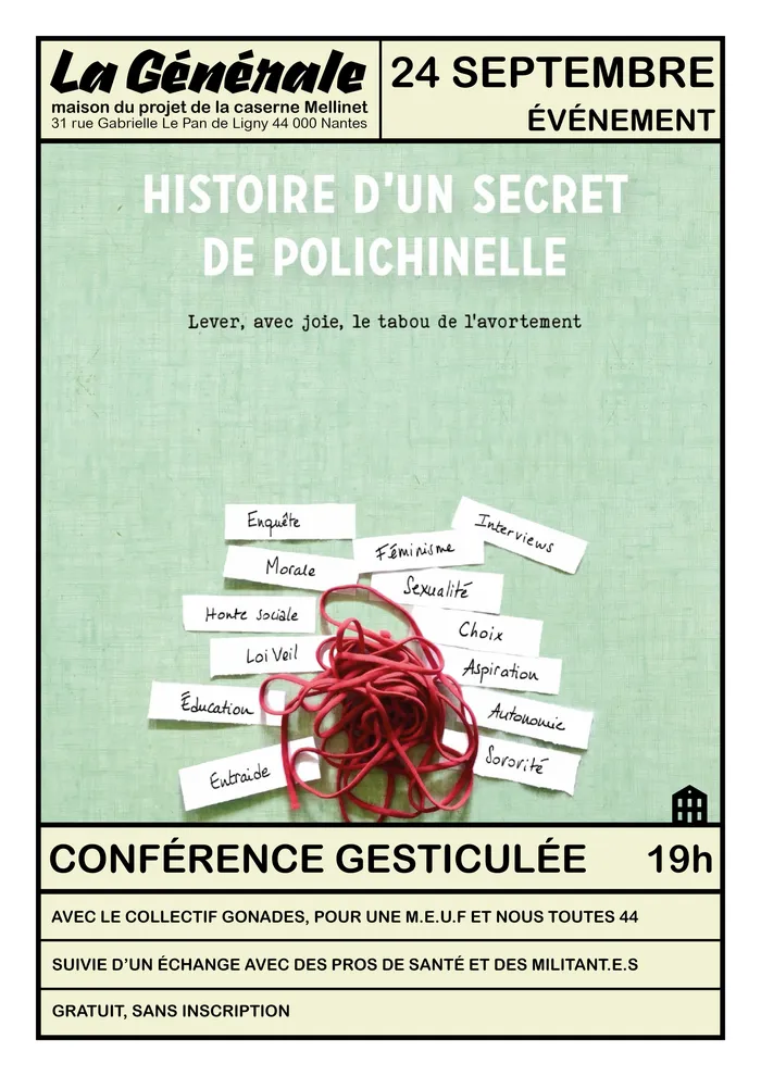 Illustration de l'événement : Conférence Gesticulée