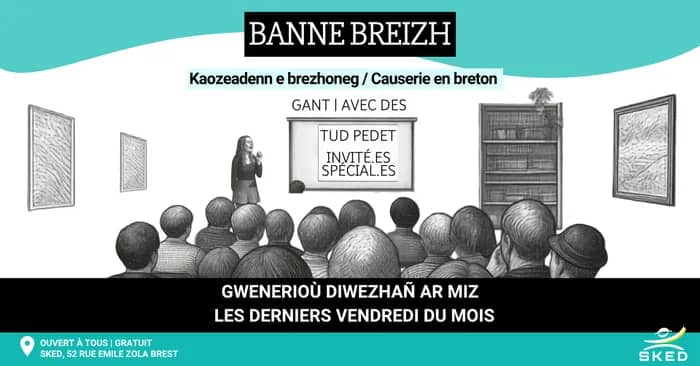 Illustration de l'événement : Banne Breizh - Causerie en breton