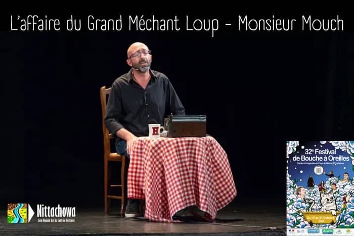 Illustration de l'événement : L’affaire du Grand Méchant Loup - Monsieur Mouch