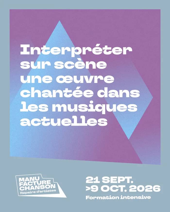 Illustration de l'événement : Stage - Interpréter sur scène une œuvre chantée dans les musiques actuelles – Parcours intensif
