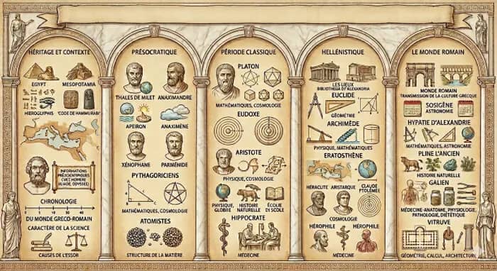 Illustration de l'événement : Histoire des sciences dans la Grèce antique et à Rome