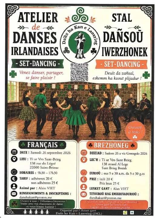 Illustration de l'événement : Stage de set-dancing irlandais