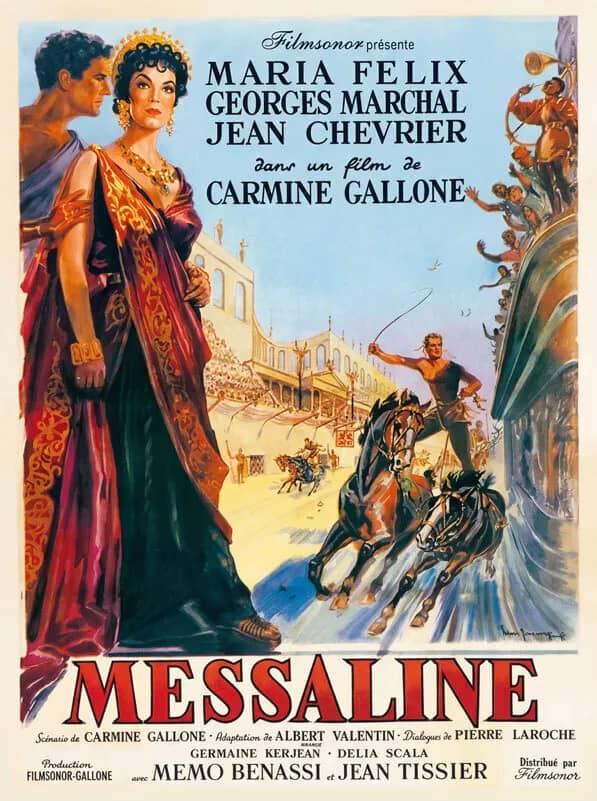 Illustration de l'événement : 39e Festival du Film Peplum : "Messaline"