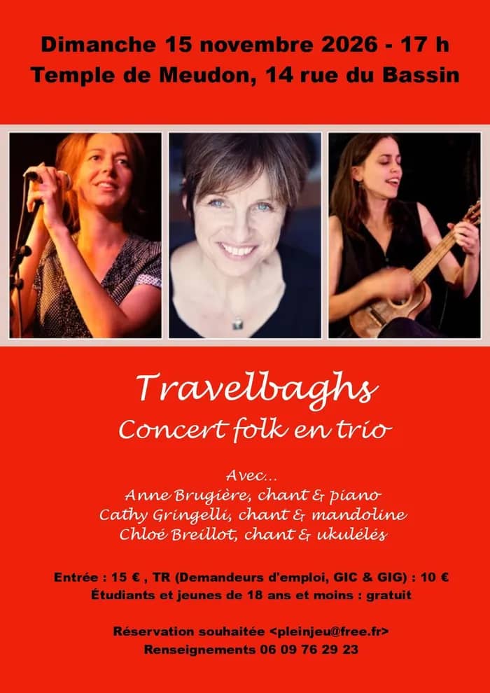 Illustration de l'événement : Travebaghs (Trio féminin vocal et instrumental)