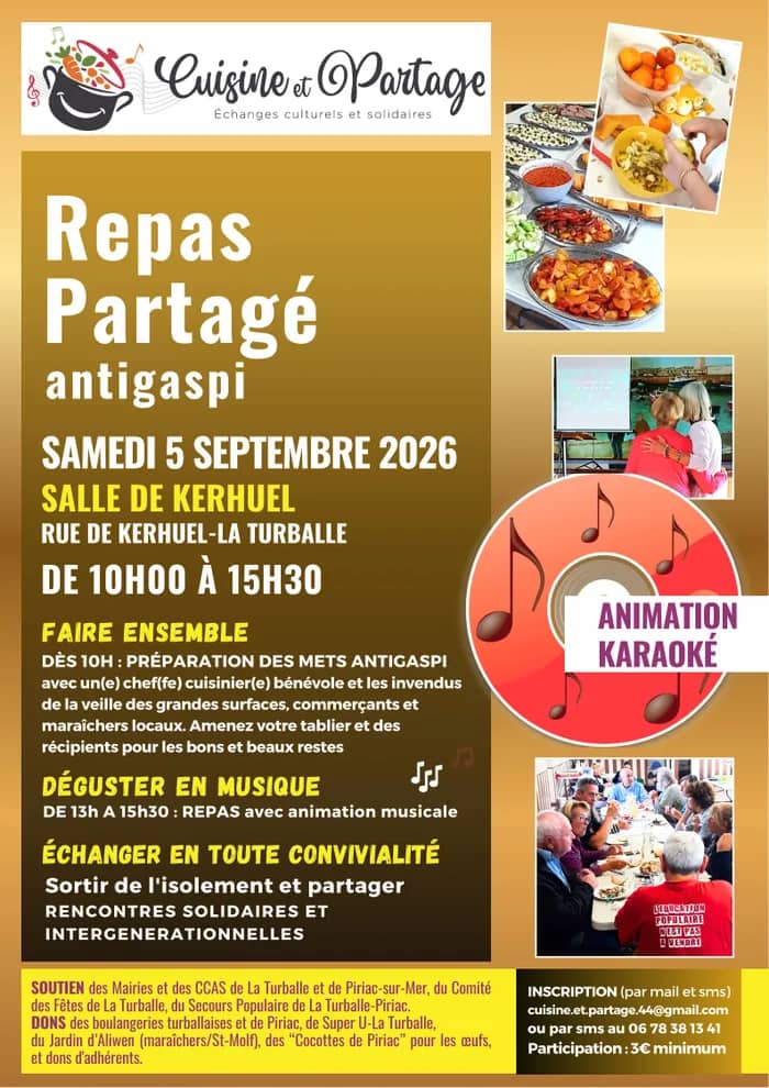 Illustration de l'événement : Repas partagé anti-gaspi