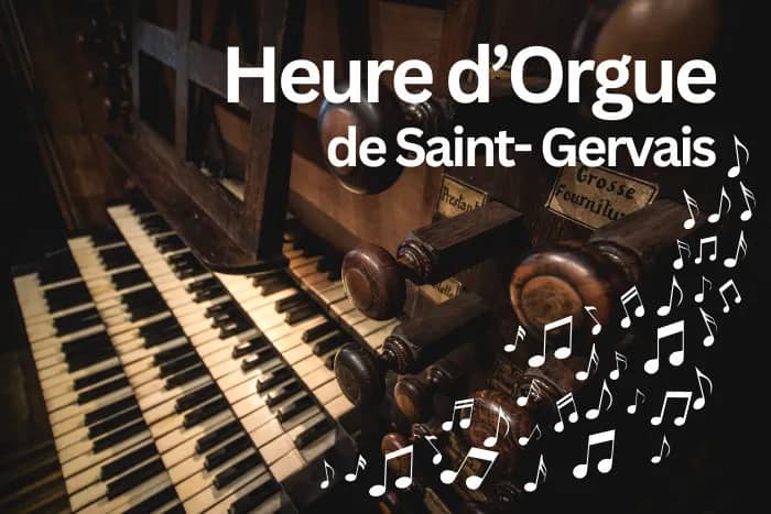 Illustration de l'événement : L'Heure d'Orgue de Saint-Gervais