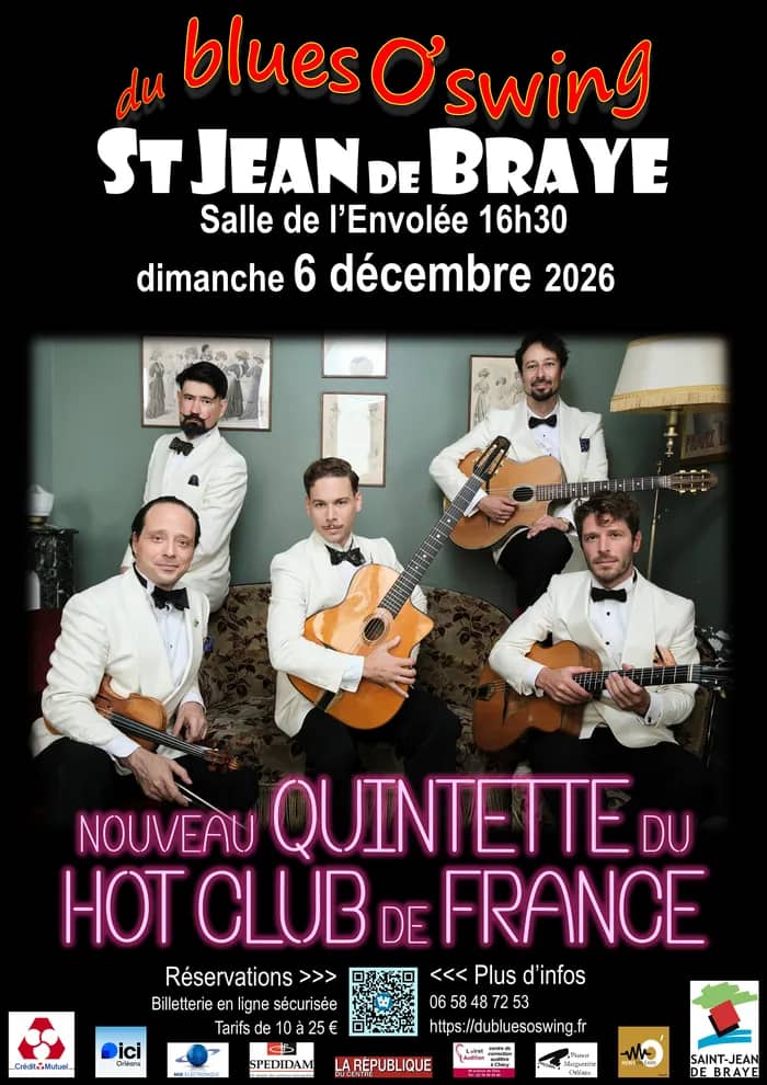Illustration de l'événement : Nouveau Quintette du Hot Club de France