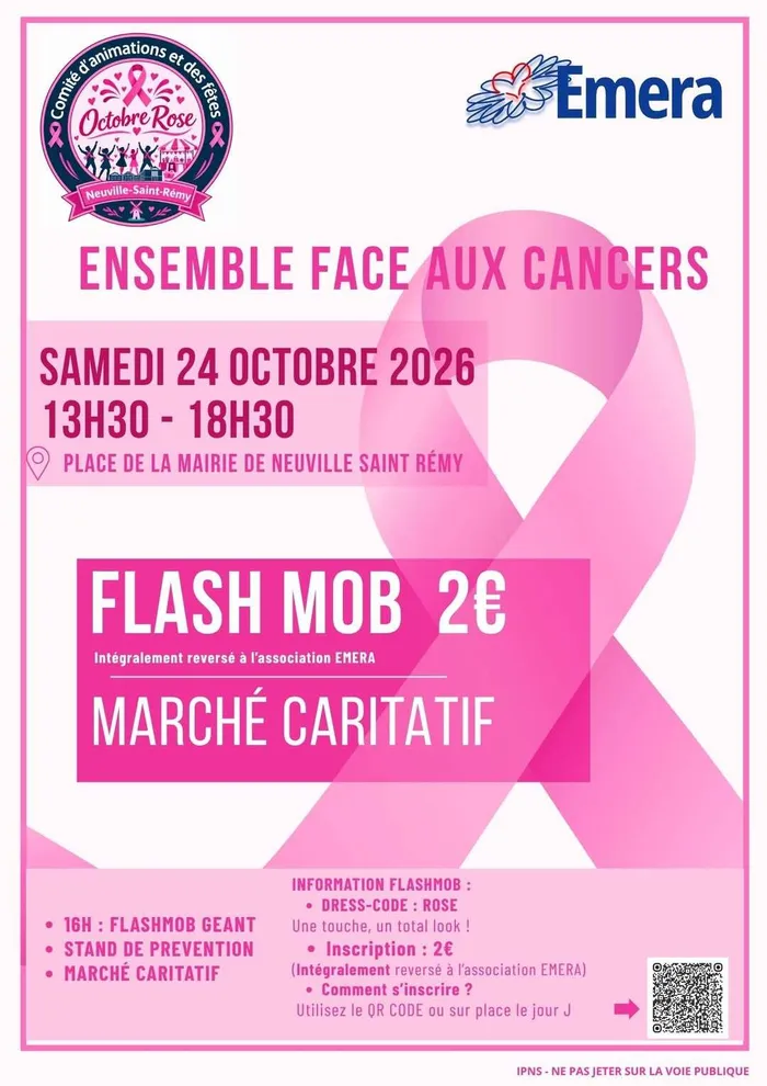 Illustration de l'événement : Flash mob géant 💃🎗️
