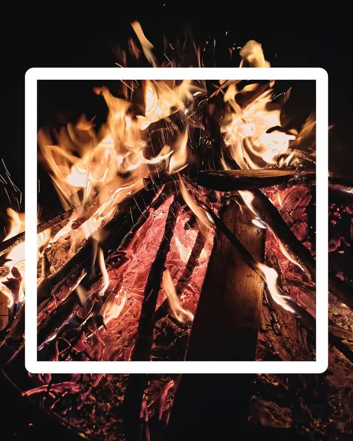 Illustration de l'événement : balade contée autour du feu