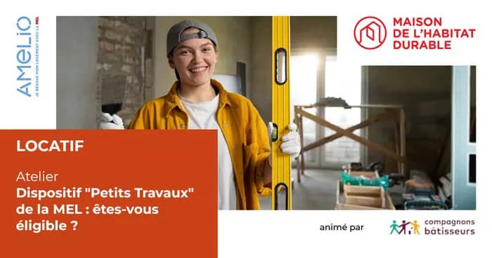 Illustration de l'événement : Dispositif "Petits Travaux" de la MEL : êtes-vous éligible ?