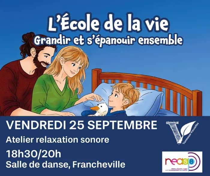 Illustration de l'événement : Soirée parents – Relaxation sonore
