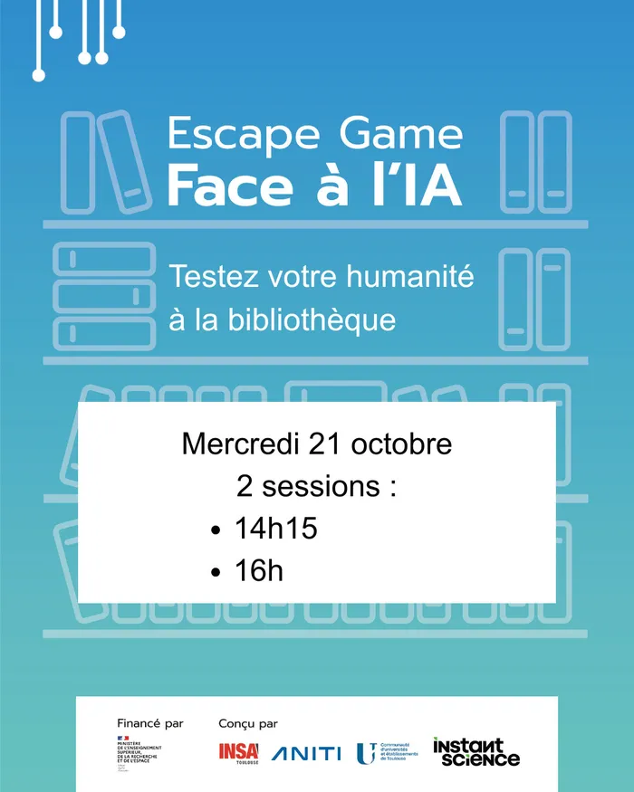 Illustration de l'événement : Escape Game : Face à l'IA