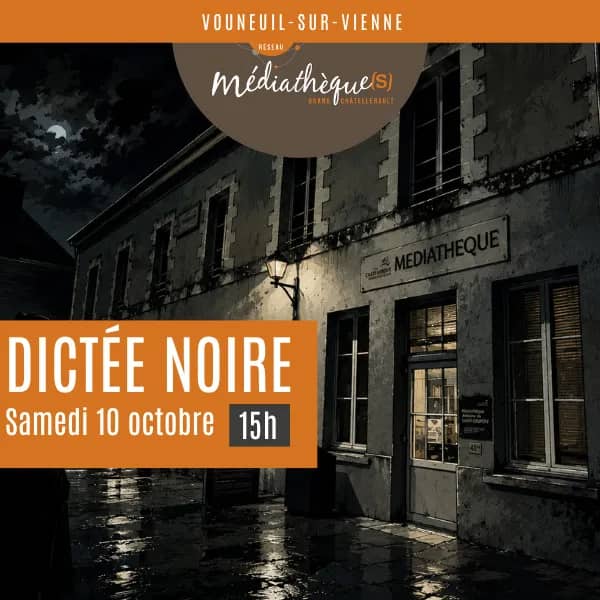 Illustration de l'événement : Dictée noire