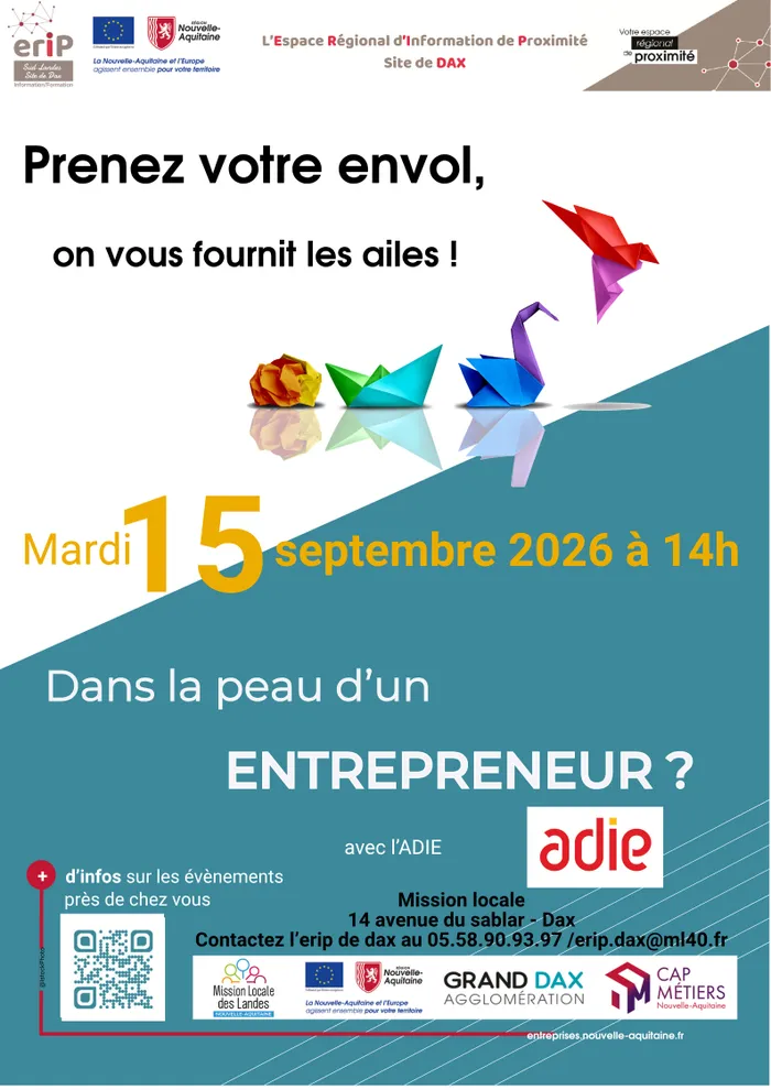 Illustration de l'événement : Dans la peau d'un entrepreneur