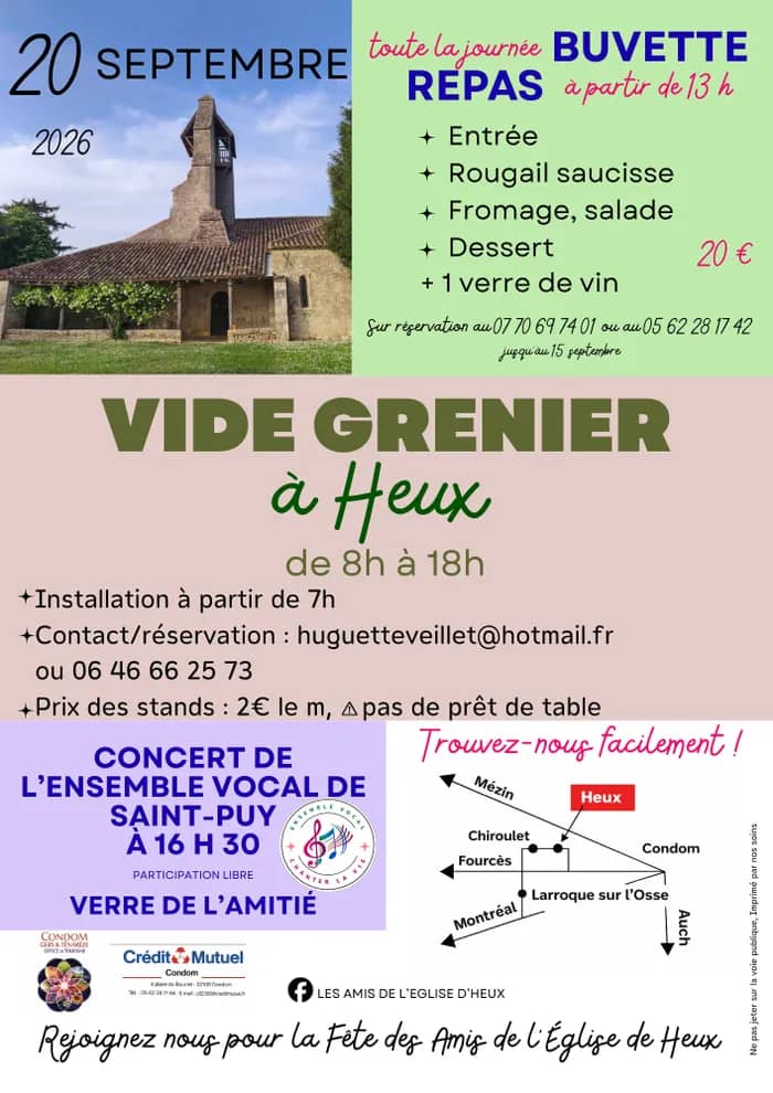 Illustration de l'événement : Fête de l'église de Heux