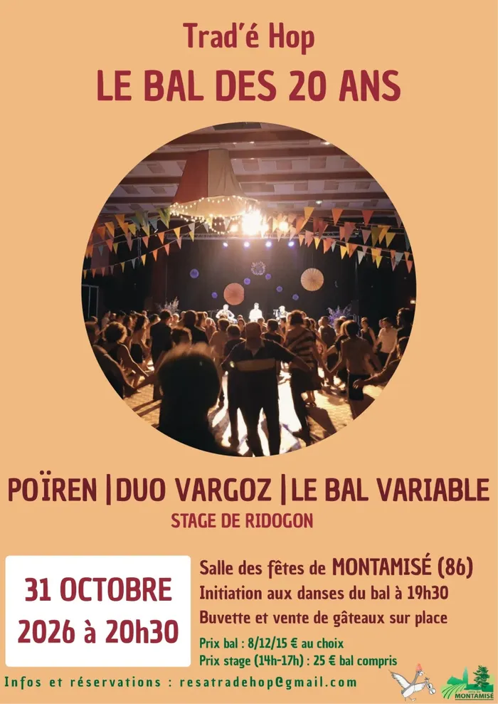 Illustration de l'événement : Bal Trad'é Hop - les 20 ans