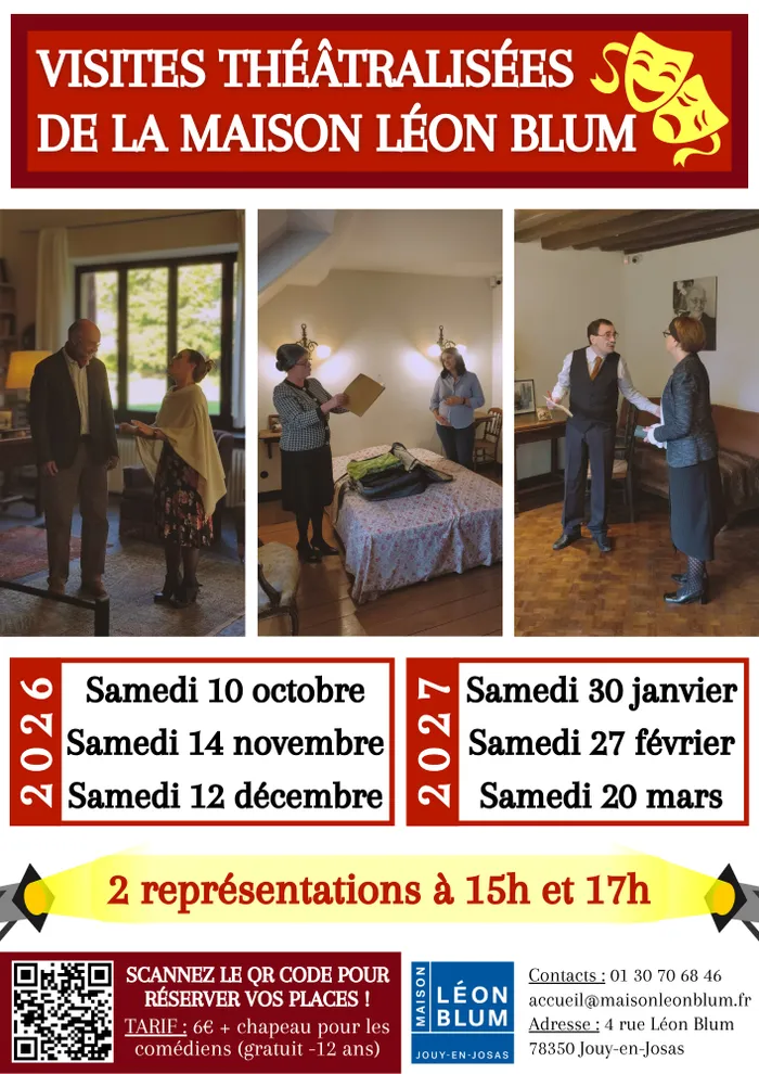 Illustration de l'événement : Visites théâtralisées de la Maison Léon Blum