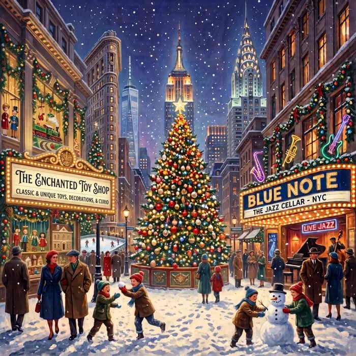 Illustration de l'événement : Un Noël à New-York
