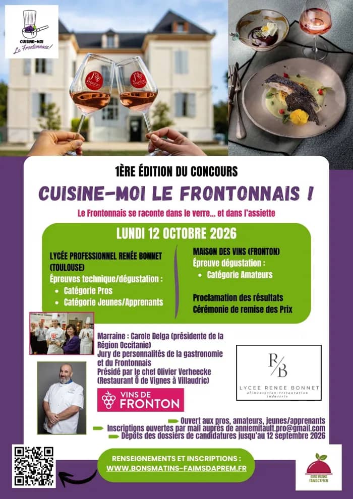 Illustration de l'événement : « Cuisine-Moi le Frontonnais » (1ère édition)