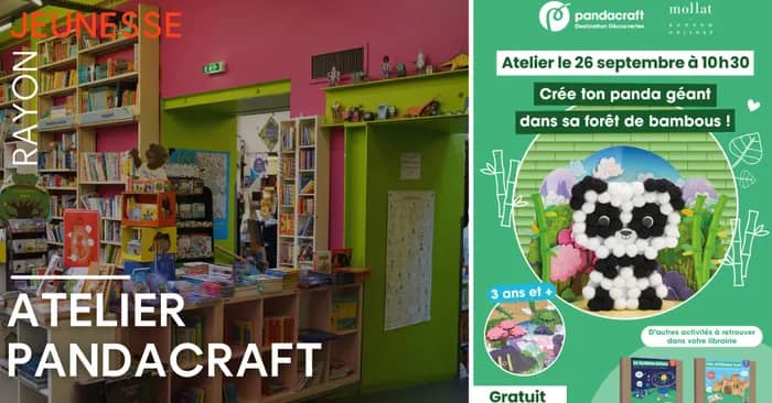Illustration de l'événement : Sur inscription - Atelier Pandacraft