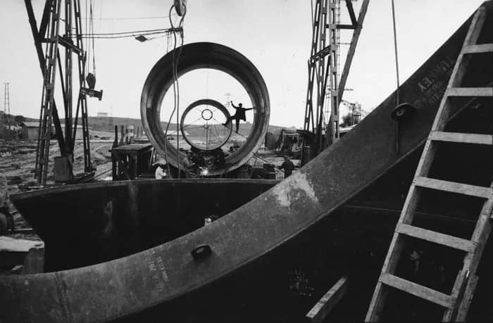 Illustration de l'événement : Exposition de Marc Riboud « La géométrie devient poésie, vie, émotion » Photographies - Galerie Arcturus