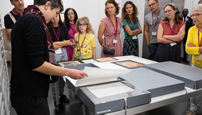 Illustration de l'événement : Visite des coulisses du musée : cabinet d'arts graphiques