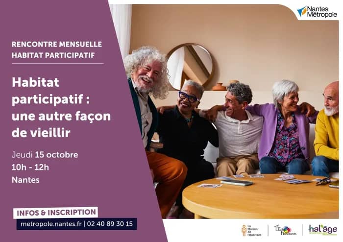 Illustration de l'événement : [Rencontre mensuelle habitat participatif] Habitat participatif, une autre façon de vieillir
