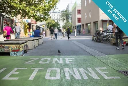 Illustration de l'événement : Cité Seniors fête ses 20 ans | Regards croisés sur l'évolution des espaces publics - De Rigot aux Pâquis: quand la ville se met au vert